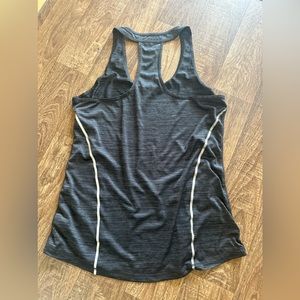 Reebok Athletic Tank Top Women's Charcoal Gray Large